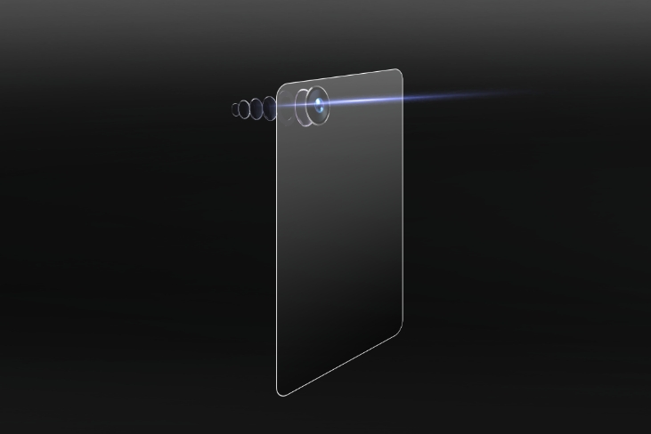 CUP off-screen camera technology