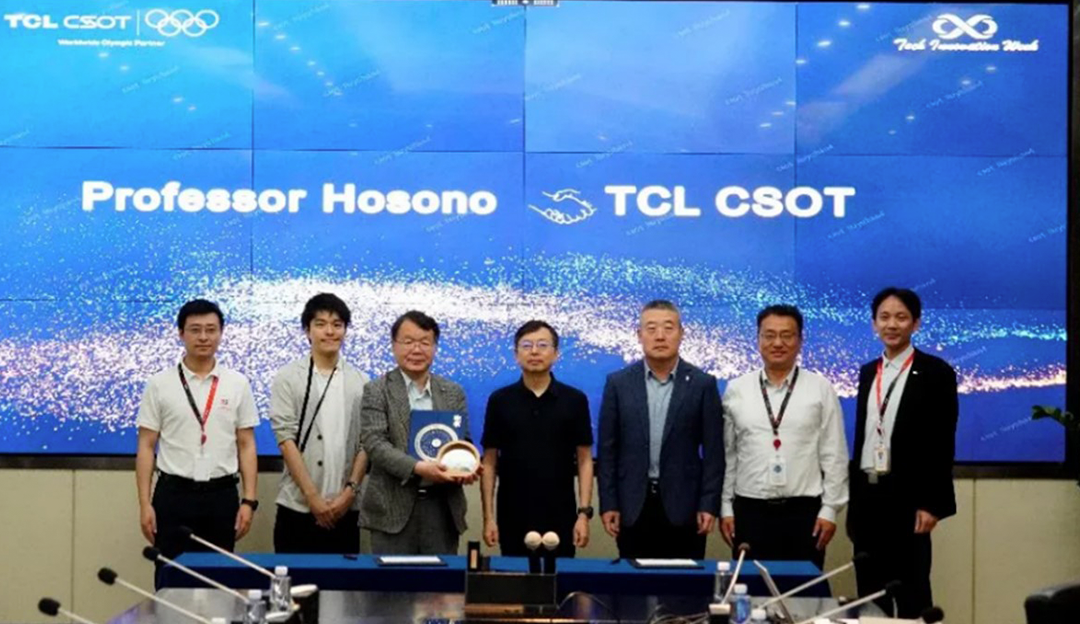 TCL CSOT Strengthens Innovation Team with Appointment of IGZO Pioneer Professor Hideo Hosono